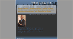 Desktop Screenshot of joshuapersky.com